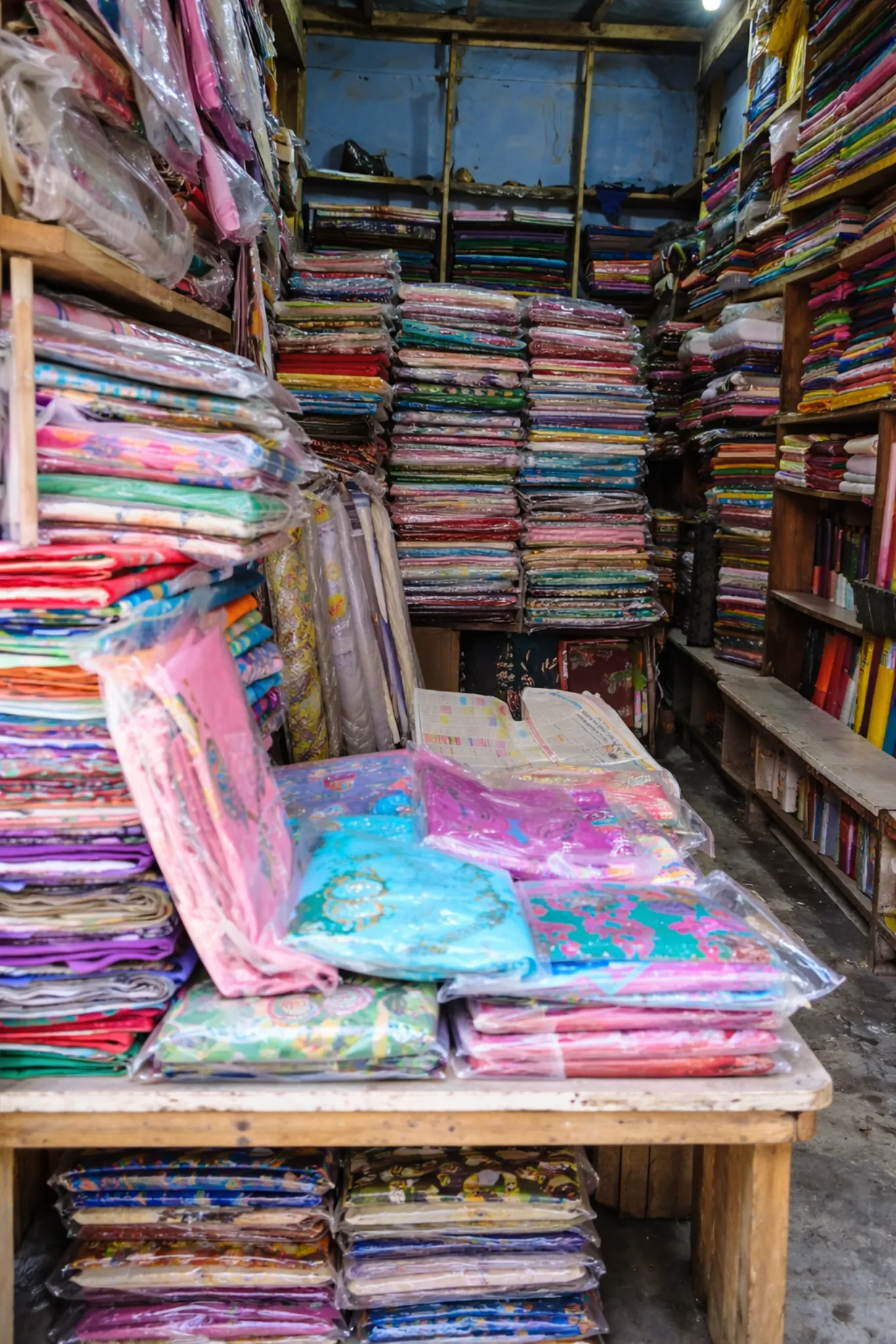 Indian saree and fabric shop